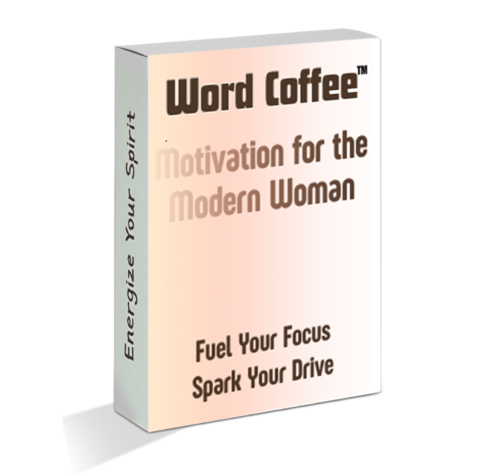 Word Coffee for Women Deck